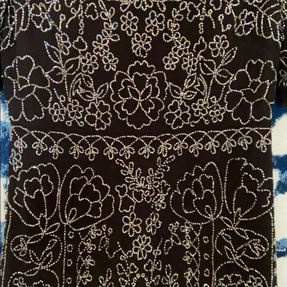 Beaded Cocktail Dress By Needle & Thread - Picture 9 of 11